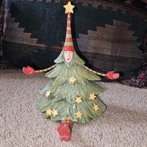 Department 56 Patience Brewster Krinkles 7" Christmas Tree Stocking Holder